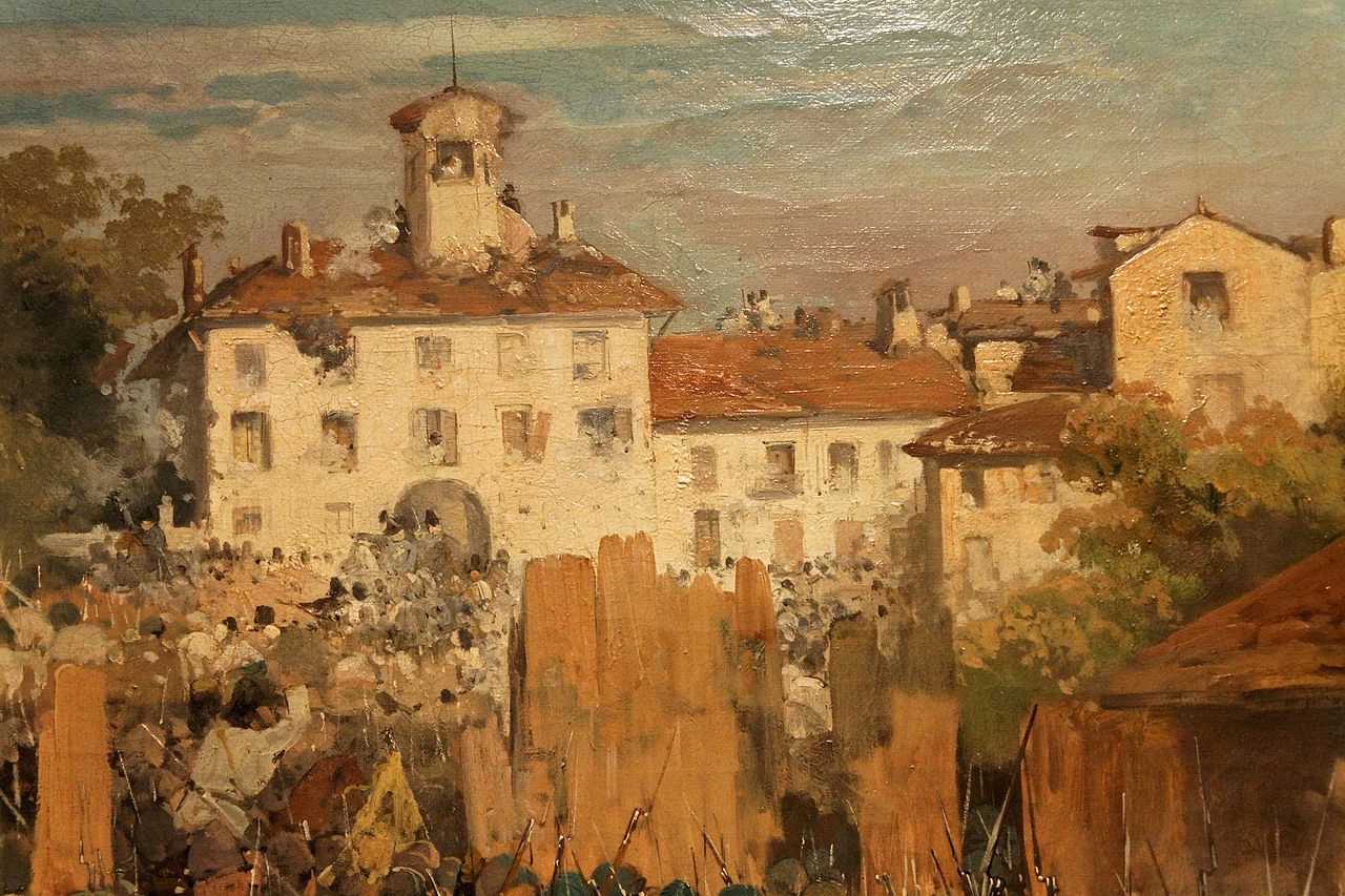 La battaglia di Magenta - dettaglio